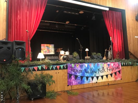 Stage Tamar Valley Folkfestival